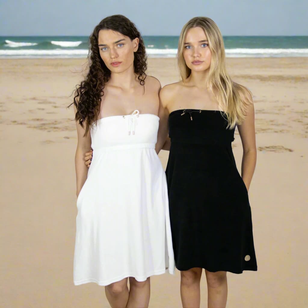 Lightweight modest towel dresses ideal for hotels, spas and home use