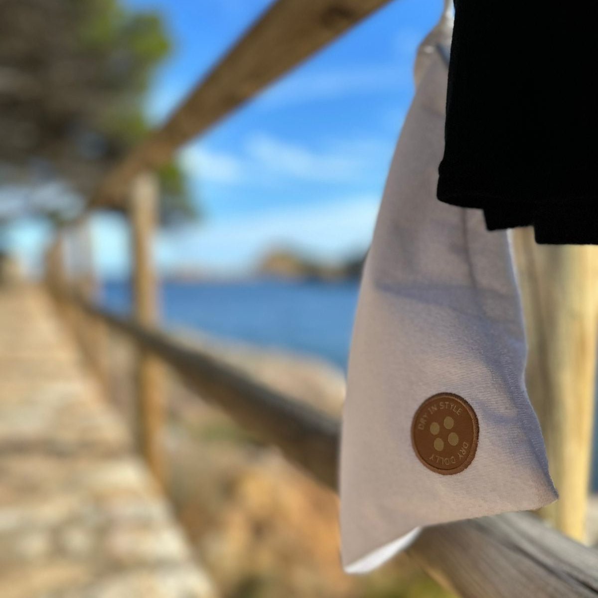 Waterproof drawstring carry bag – stylish, reusable & perfect for wet swimwear, gifting, travel, or beach essentials.