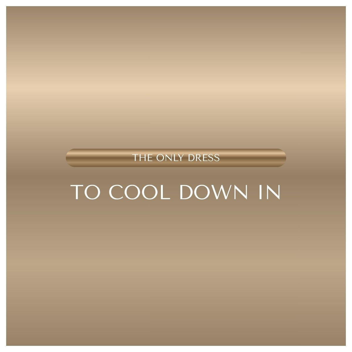 The Only Dress You Will Need to Cool Down In