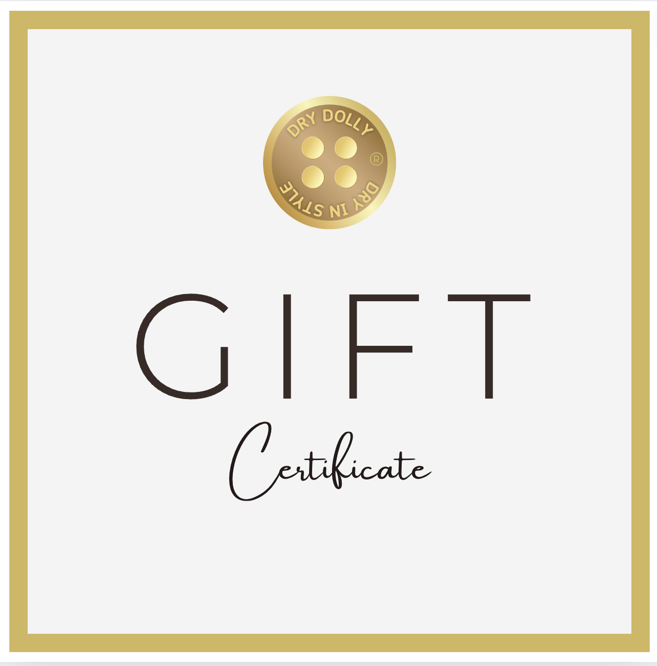 Dry Dolly Gift Card – the perfect luxury gift for quick-dry towel dresses in the UAE. Stylish, practical & ideal for any occasion.